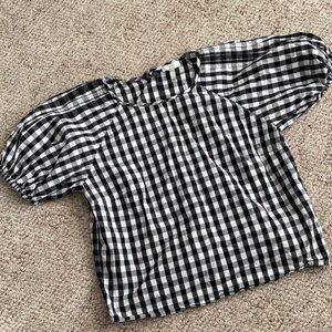 Joie Buffalo Check Top